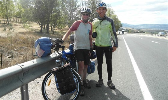 V Turecku potkal Jaroslav Král cykloturisty z íny.
