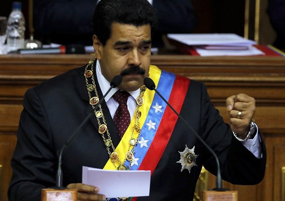 Prezident Maduro viní z kriminality telenovely.