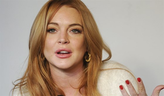 Lindsay Lohanová (20. ledna 2014)