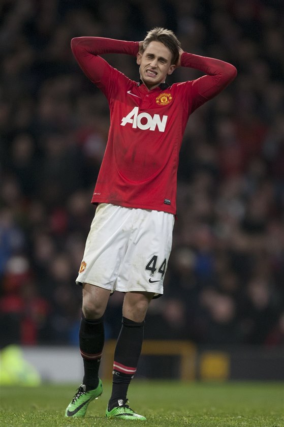 Adnan Januzaj v dresu Manchesteru United