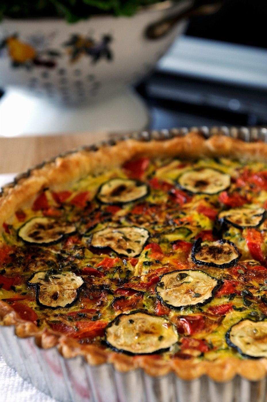 Zeleninový quiche