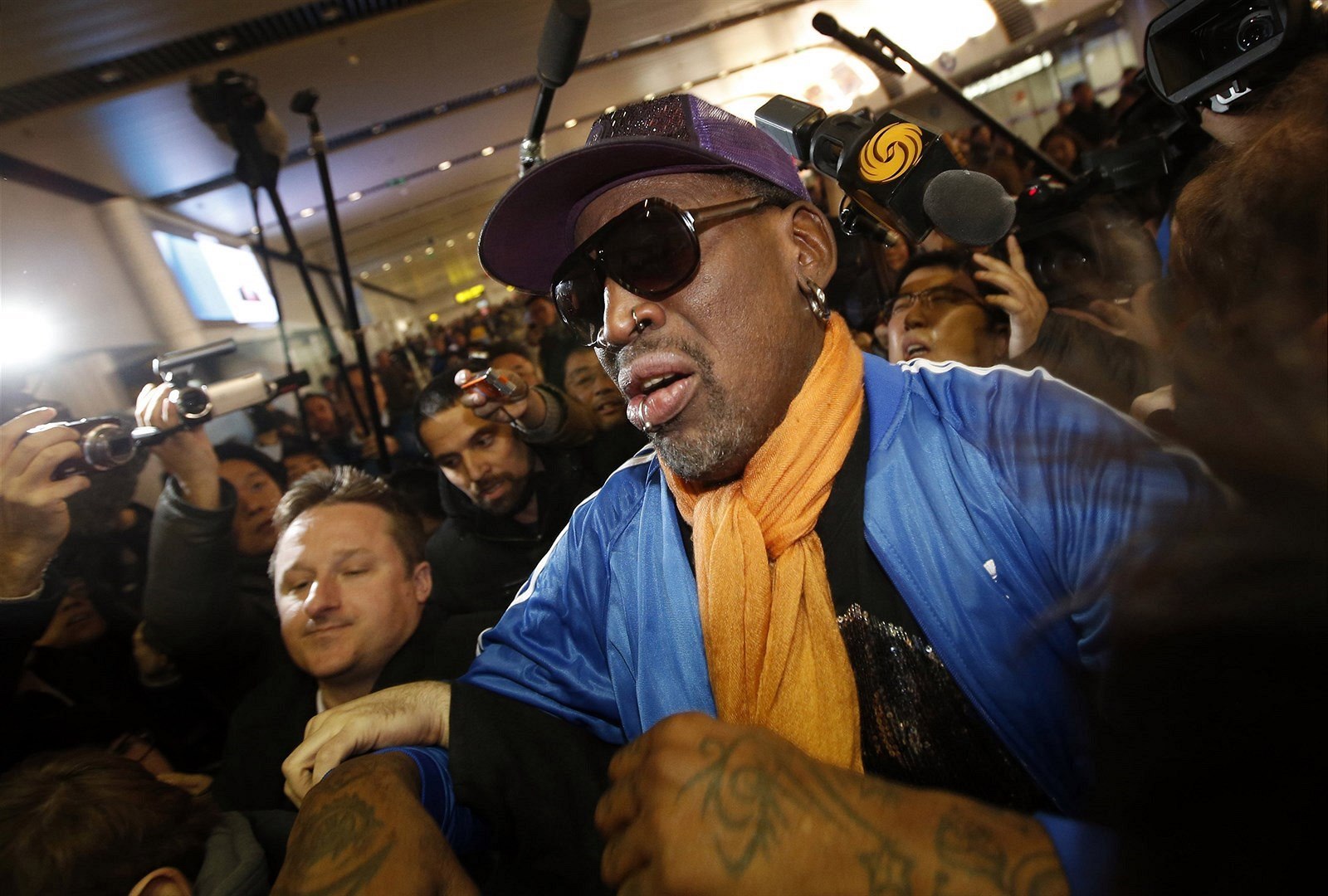Kontroverzní basketbalista Rodman jede do Ruska vyjednat propuštění ...