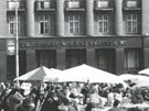 Brnnská Masarykova univerzita slaví 95 let od zaloení. Na snímku pvodní...