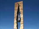Památník boje proti svtovému terorismu od sochae Zuraba Tsereteliho stojí v...