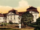 Zámek v Odrách okolo roku 1905.