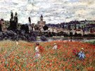 Claude Monet - Makové pole u Vétheuil