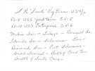 Antonín Vejtasa z Oseku redakci zaslal kopii kartiky s podpisem pilota Stanley...
