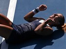 NEKONENÁ RADOST. Dominika Cibulková po postupu  do finále Australian Open. 