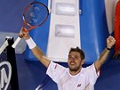 V�T�ZN� �SM�V. Stanislas Wawrinka po triumfu na Australian Open. 