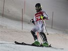 Martin Vráblík se do cíle kombinaního slalomu nedostal, po chyb v první...