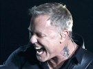 James Hetfield z Metalliky si dává pst s pianistou Lang Langem. (Grammy 2013)