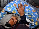 éf regionální vlády v Dillí Arvind Kedrivál strávil chladnou noc pod irým...