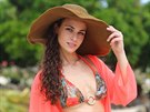 Finalistka soute eská Miss 2014 Tereza Skoumalová na ostrov Mauricius