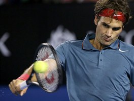 BEKHEND. Roger Federer v semifinle Australian Open. 