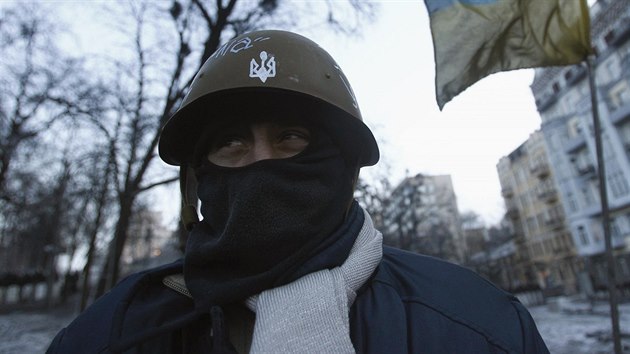 V Kyjev panuje tuh mrz, odprce prezidenta Janukove vak heje revolun zpal (27. ledna 2013)