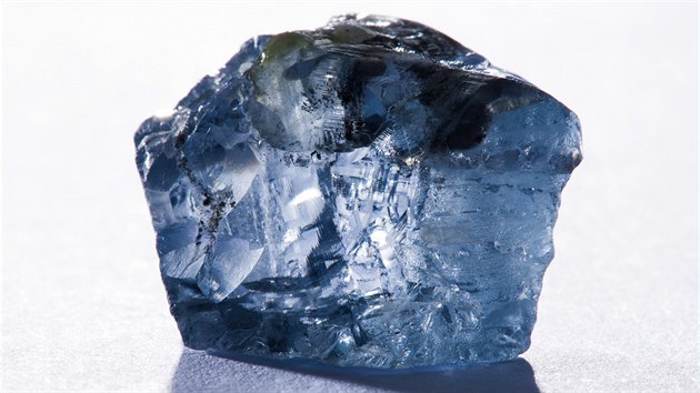 Jihoafrický modrý diamant z dolu Cullinan