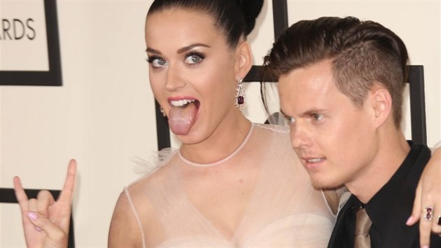 Katy Perry vzala na Grammy svho bratra.