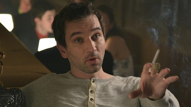 Ond�ej Sokol film Krásno re�íroval, ale také si v n�m zahrál.