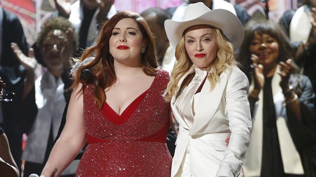 Mary Lambert a Madonna (Grammy 2013)