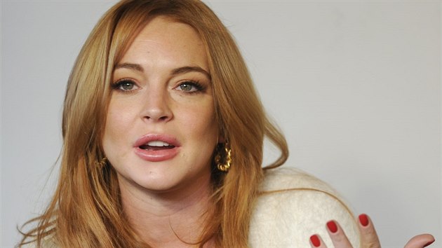 Lindsay Lohanov (20. ledna 2014)