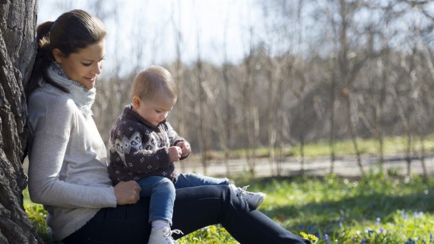 vdsk korunn princezna Victoria a jej dcera princezna Estelle