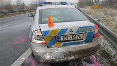 Na silnici u Kamenných ehrovic na Kladensku dopoledne havarovalo v krátkém...