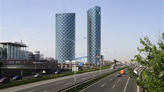 139 metr�. Dva pra�ské mrakodrapy Prague Eye Towers mají stát u metra Chodov.