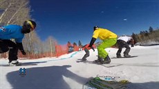 Snowboardcross na lednových X Games v americkém Aspenu.