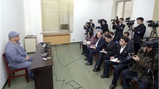 Severokorejci uspoádali tiskovou konferenci s vznným Amerianem Kennethem