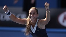 ASTNÁ. Dominika Cibulková po semifinále Australian Open. 