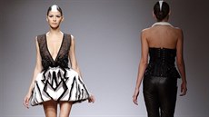 Po 60ti letech se konala módní pehlídka znaky Schiaparelli, která odstartovala týden haute couture.