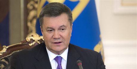 Ukrajinský prezident Viktor Janukovy na archivním snímku