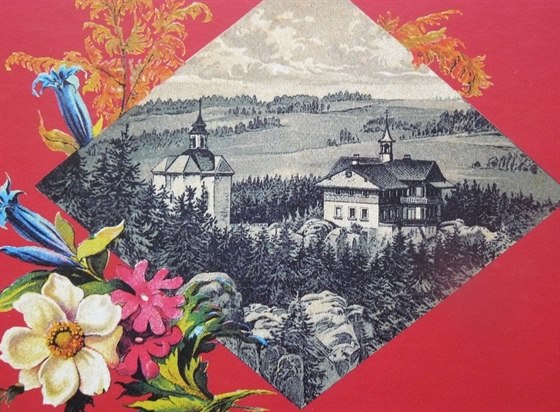 Obálka knihy Broumovsko na historických zobrazeních.