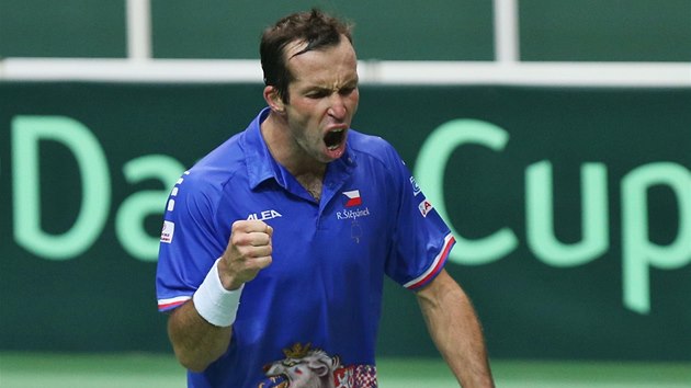 HECOVN. Radek tpnek v utkn Davis Cupu proti Nizozemsku. 