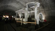 Takto vypadala nová stanice pra�ského metra linky A Pet�iny v lednu