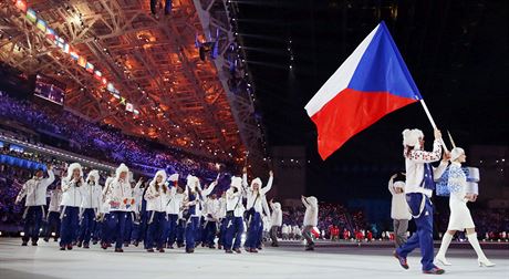 Výprava eských sportovc na zimních hrách 2014 v Soi