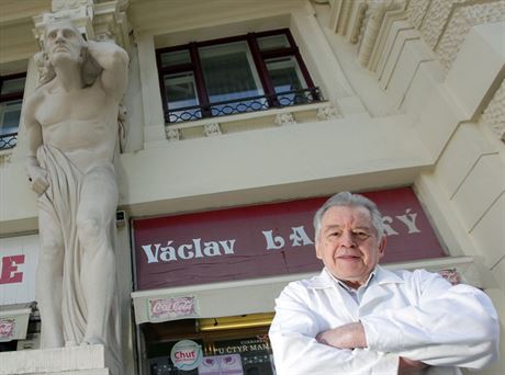 Majitel cukrárny u mamlas na brnnském námstí Svobody Václav Labský.