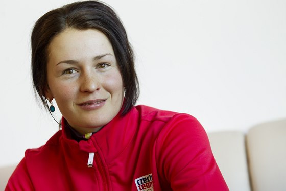 Biatlonistka Veronika Vtkov.