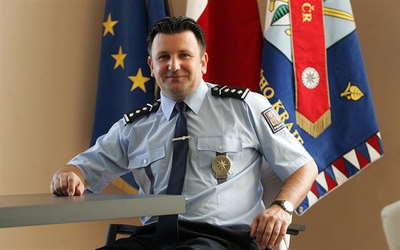 Náměstek policejního prezidenta Tomáš Tuhý.