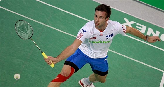 OBHÁJIL. Petr Koukal má dalí titul z mistrovství republiky v badmintonu.