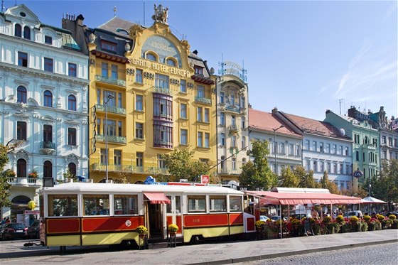 Grand Hotel Evropa na Václavském náměstí
