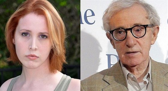 Dylan Farrowová a Woody Allen