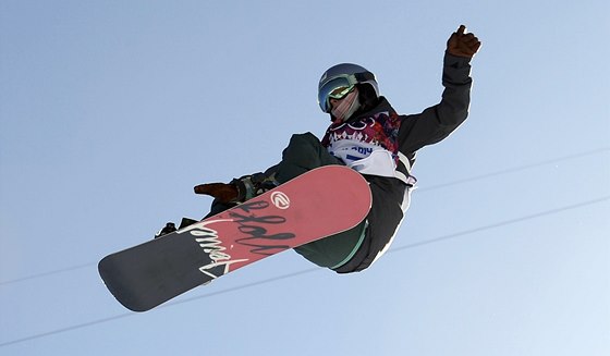 EKA V AKCI. árka Panochová v kvalifikaci slopestylu snowboardistek na