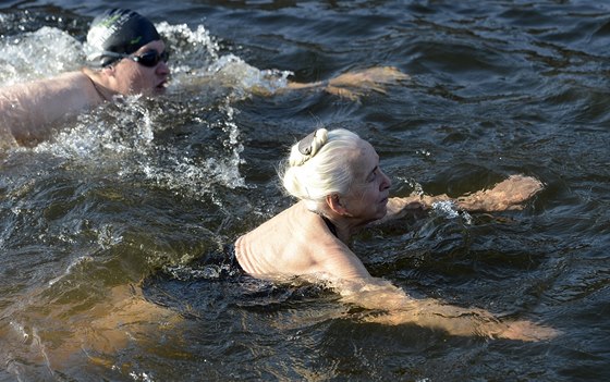 Otuilecký závod Branické ledy. Nejstarí úastnicí byla Boena erná.