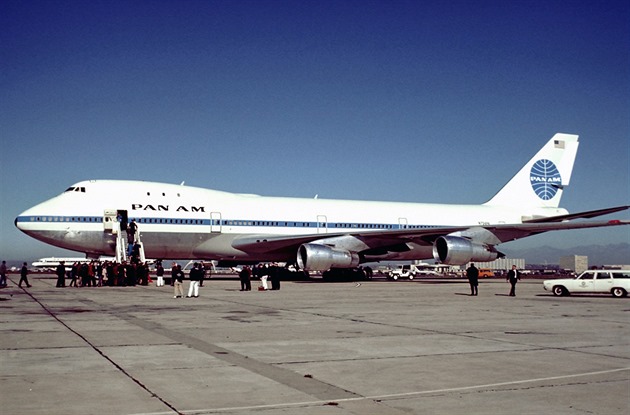 Jeden z prvních Boeing� 747 pro Pan Am.