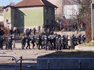 Bosna, demonstrace