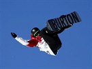 Kanadský snowboardista Mark McMorris skonil v olympijském finále slopestylu...