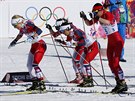 Olympijský program v beckém lyování odstartoval skiatlonem en na 15
