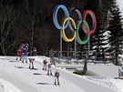 Olympijský program v beckém lyování odstartoval skiatlonem en na 15...