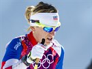 eská skiatlonistka Klára Moravcová skonila v závodu na 15 kilometr...